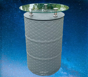 baril mange-debout moletoné