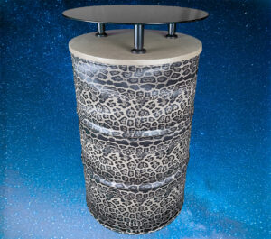 mange debout leopard