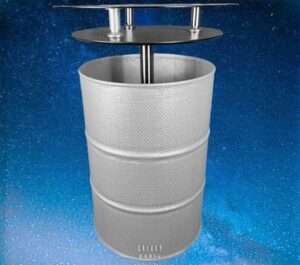 bar automatique mange-debout baril