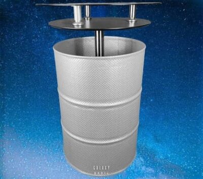 bar automatique mange-debout baril