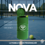 Nova baril 60l poubelle